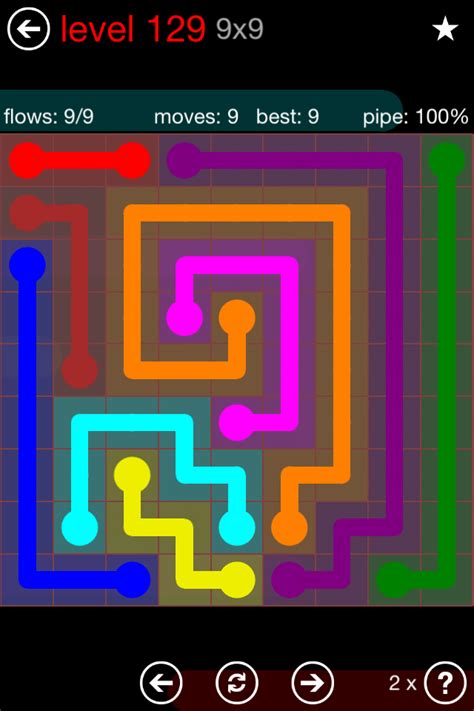 flow free level 21 9x9|9x9 Mania Levels (121.